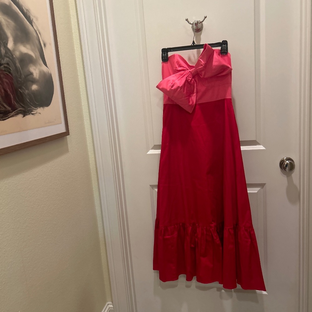 Tags On - red and pink dress